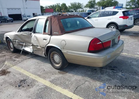 1999 Mercury Grand Marquis Ls из США, поврежденный, VIN 2MEFM75W3XX723291